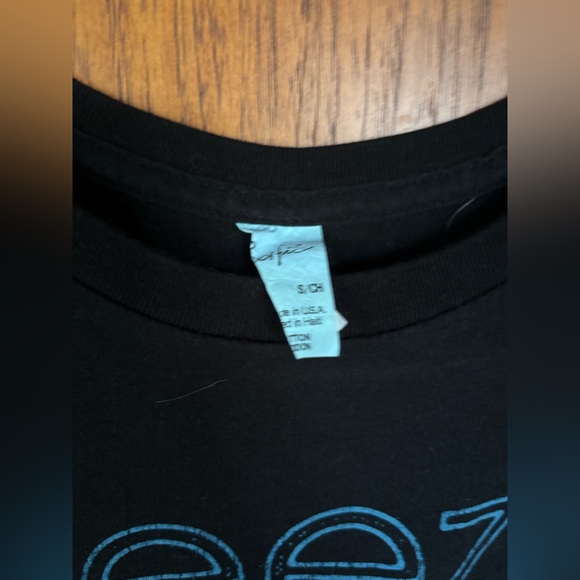 Weezer Black Crew Neck T-Shirt - Picture 2 of 3